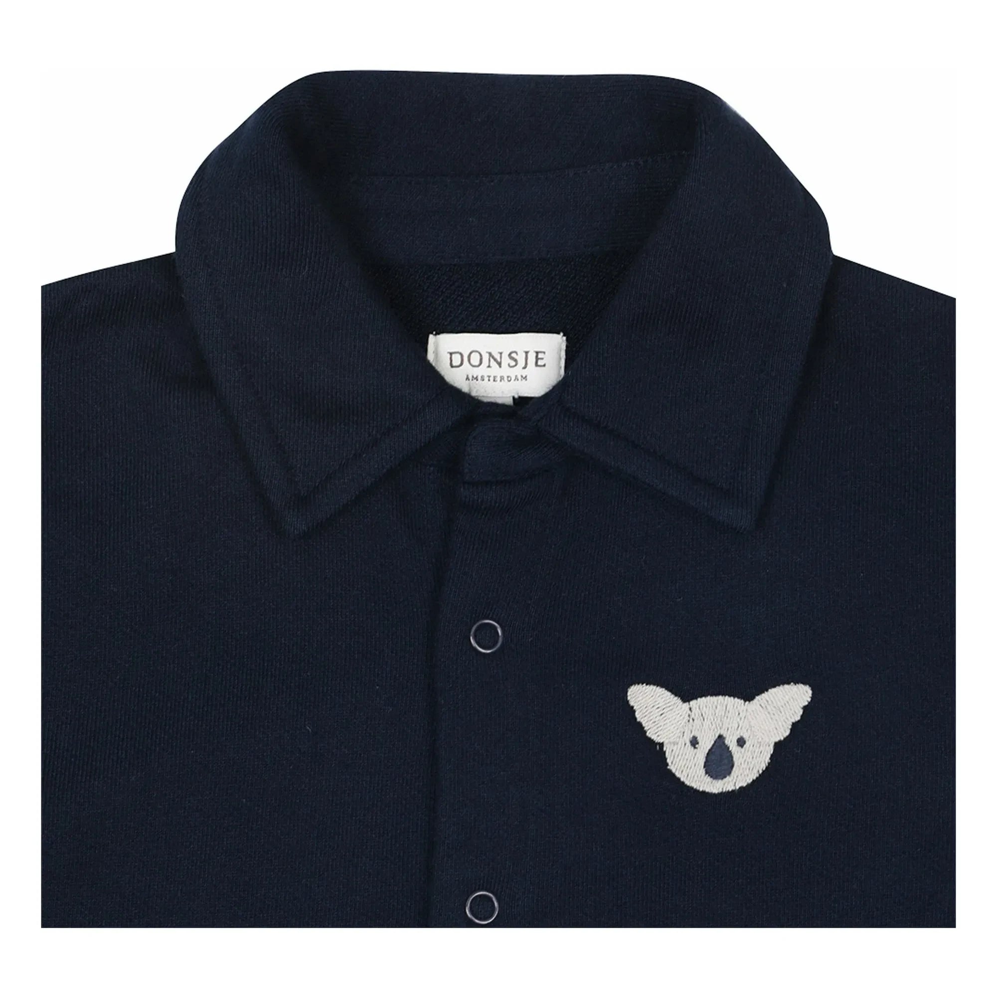 Donsje - Piebe Koala Overall Bio-Baumwolle | Marineblau
