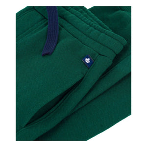 Petit Bateau - Organik pamuklu jogger pantolon | Orman Yeşili