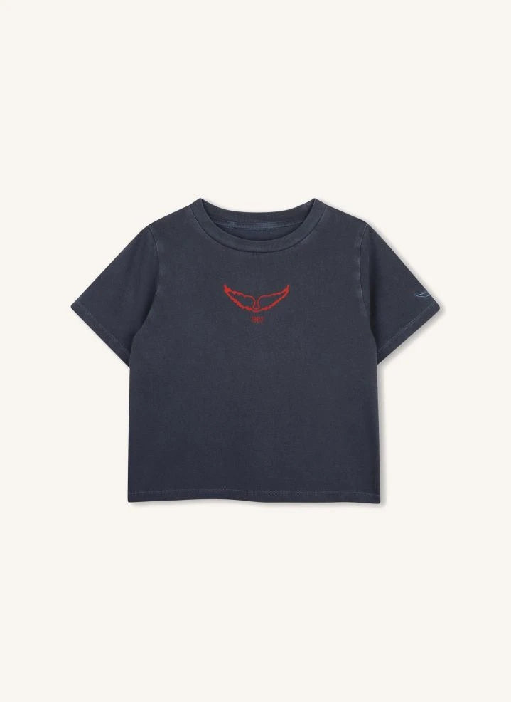 Zadig & Voltaire - Wings T-Shirt | Dunkelblau
