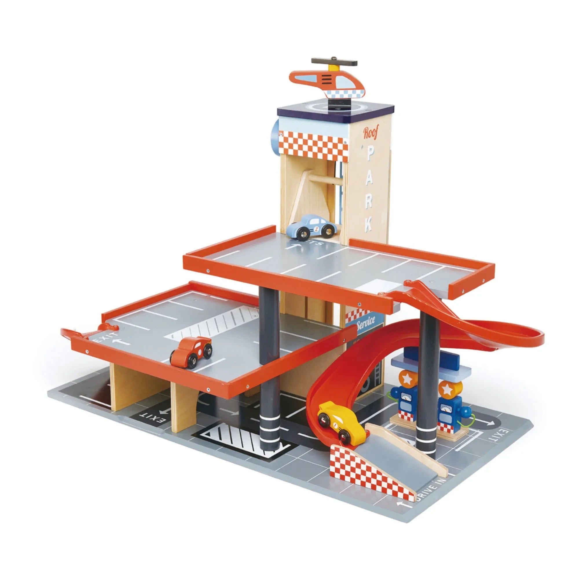 Tender Leaf Toys - Garage und Tankstelle