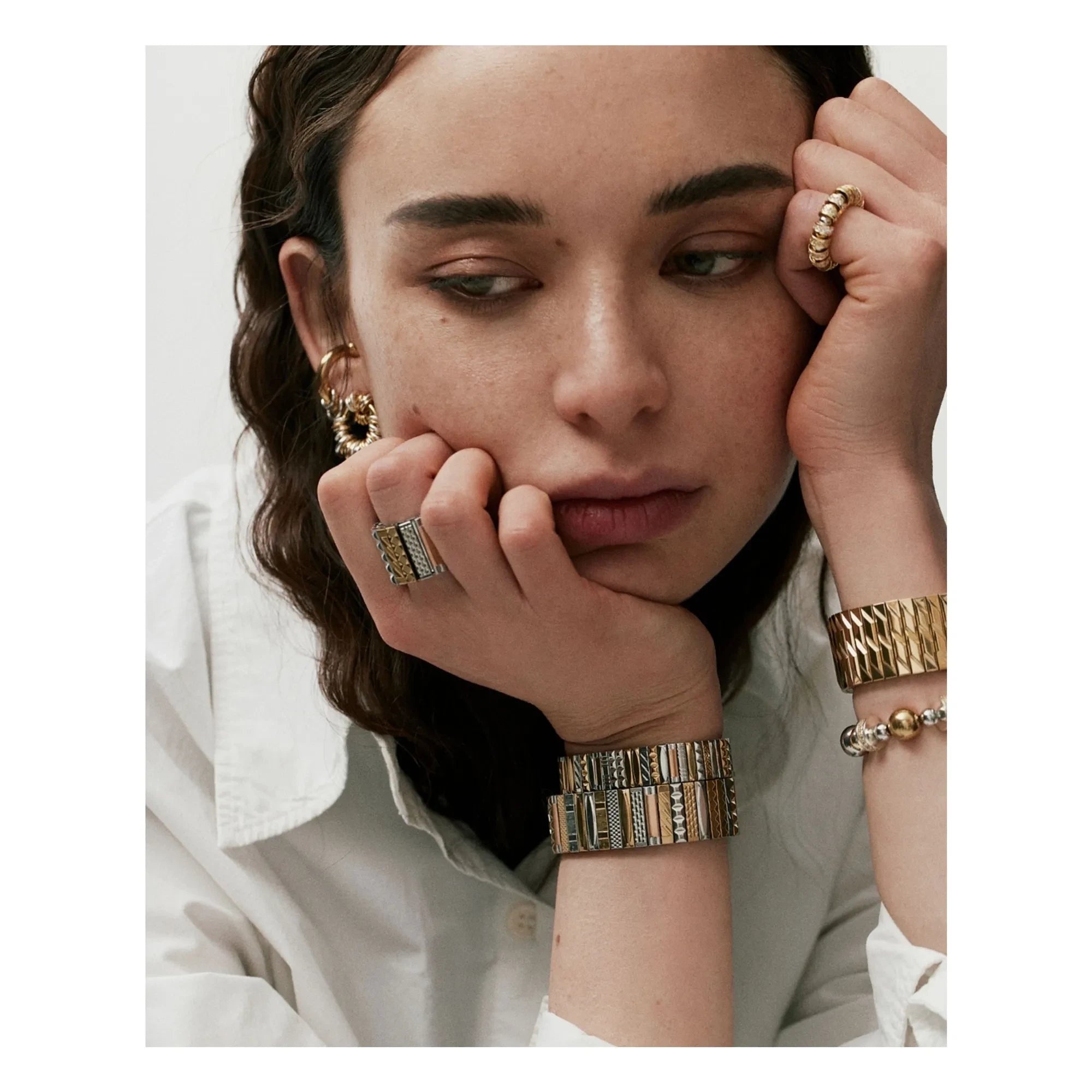 Sigal - SIG 12 Armband | Gold/Silber