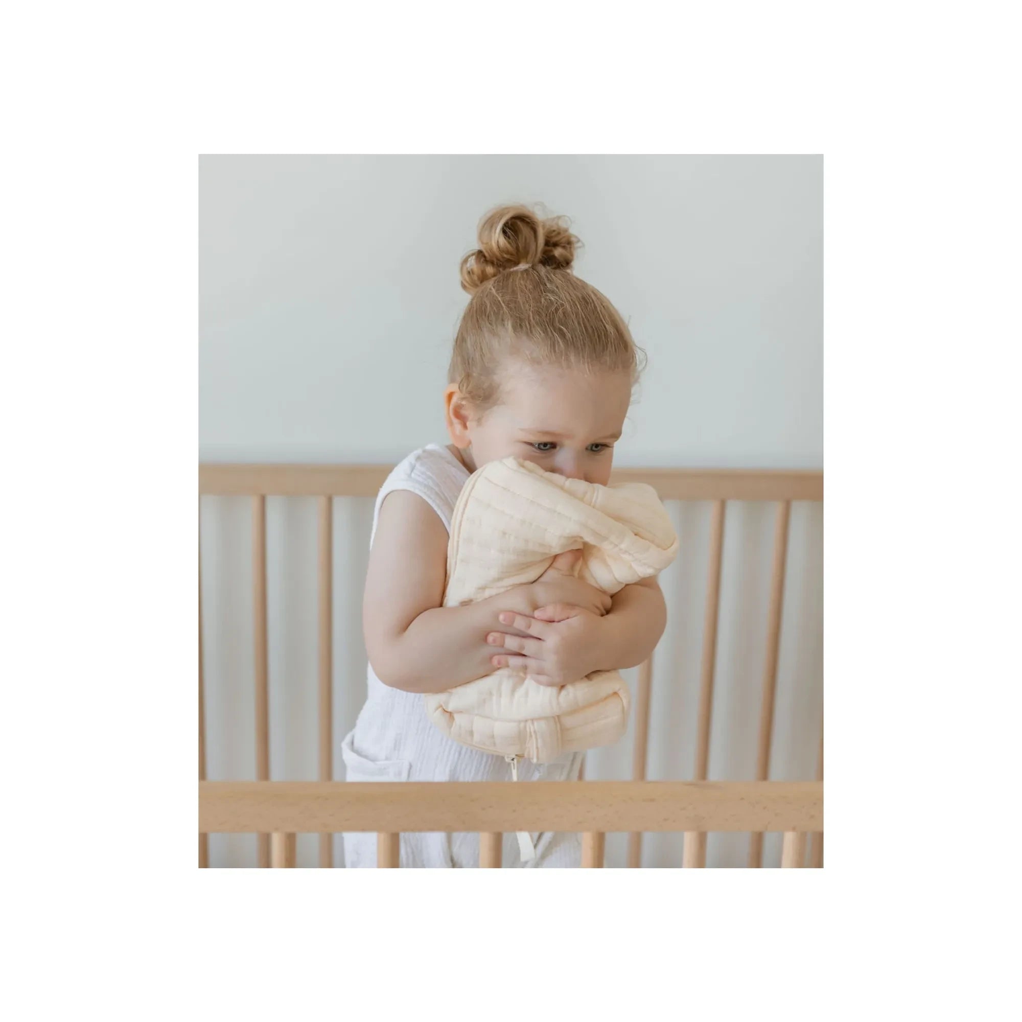 Soft Spot – Kosmetiktasche aus Bio-Baumwolle | Vanille