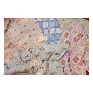 Bebe Organic - Mai Bio-Baumwoll-Patchwork-Decke | Gelb
