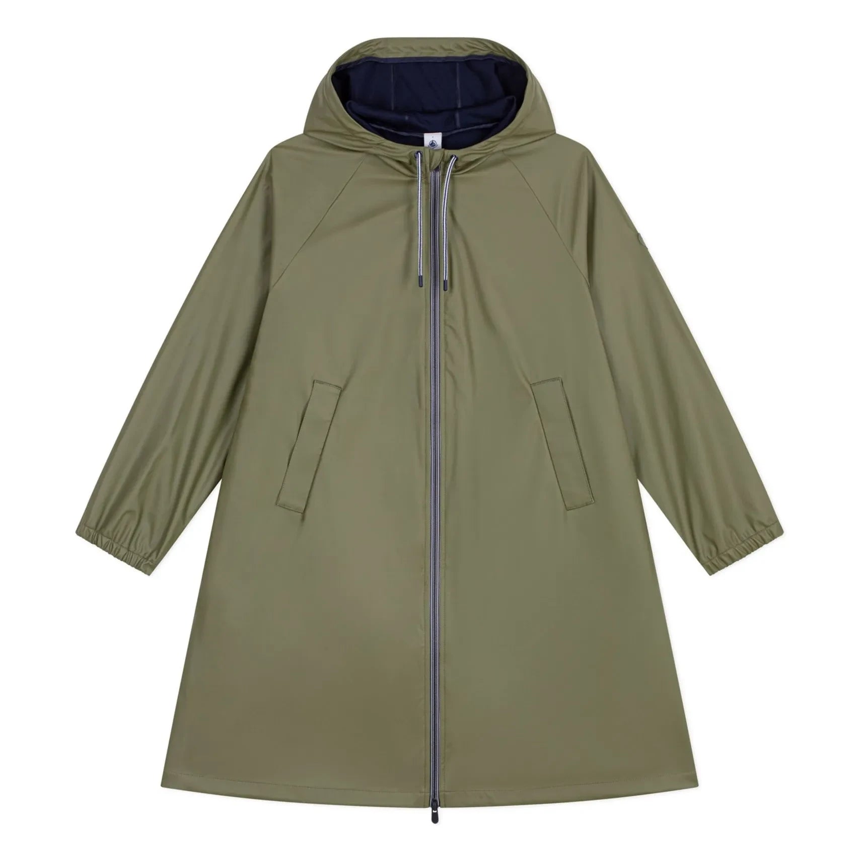 Petit Bateau - Recycelte Langfaser mit Wachseffekt | Khaki