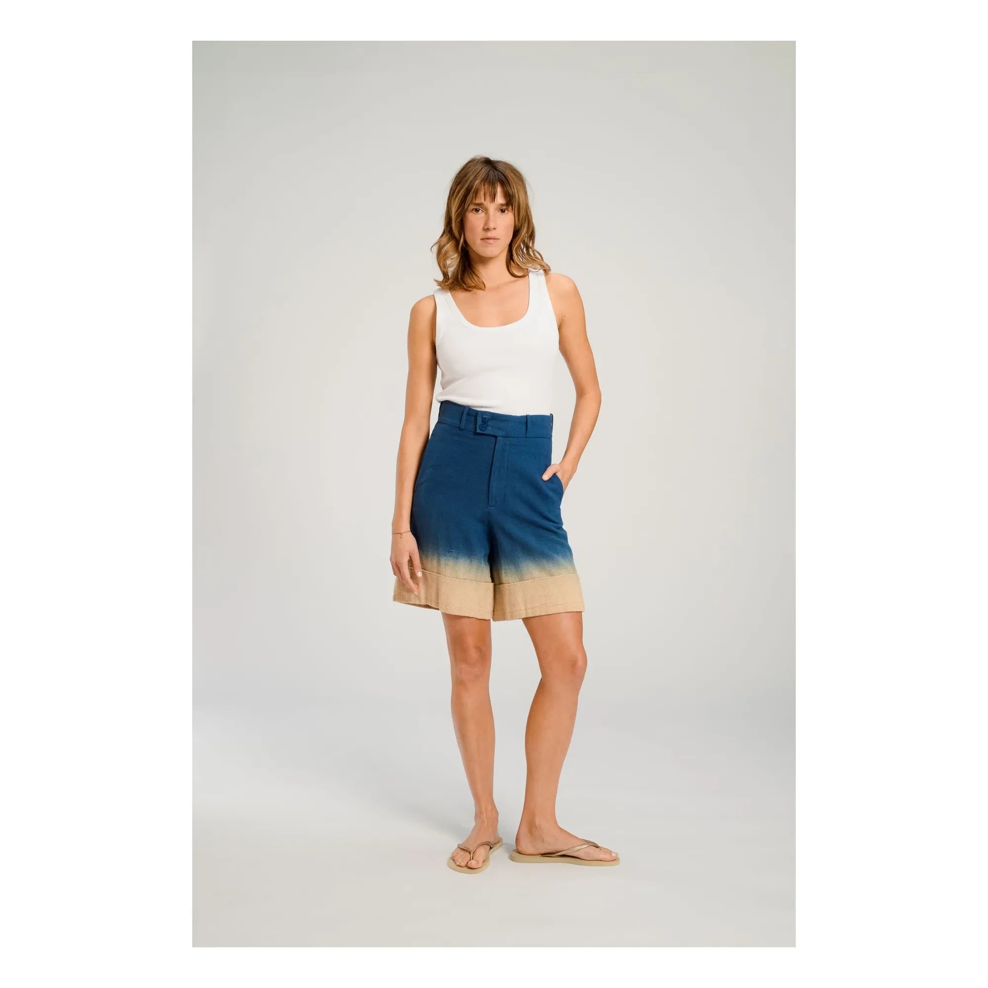 Virginie de Vinster - Bermuda Oga | Blau