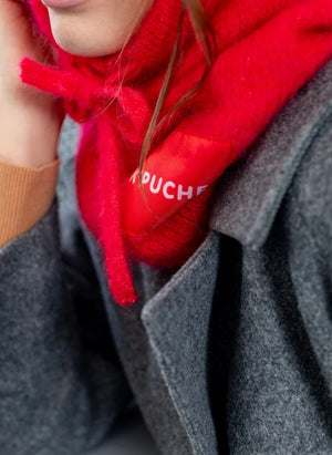 K'puche - Kim Alpaka Kapuzenpullover | Rot