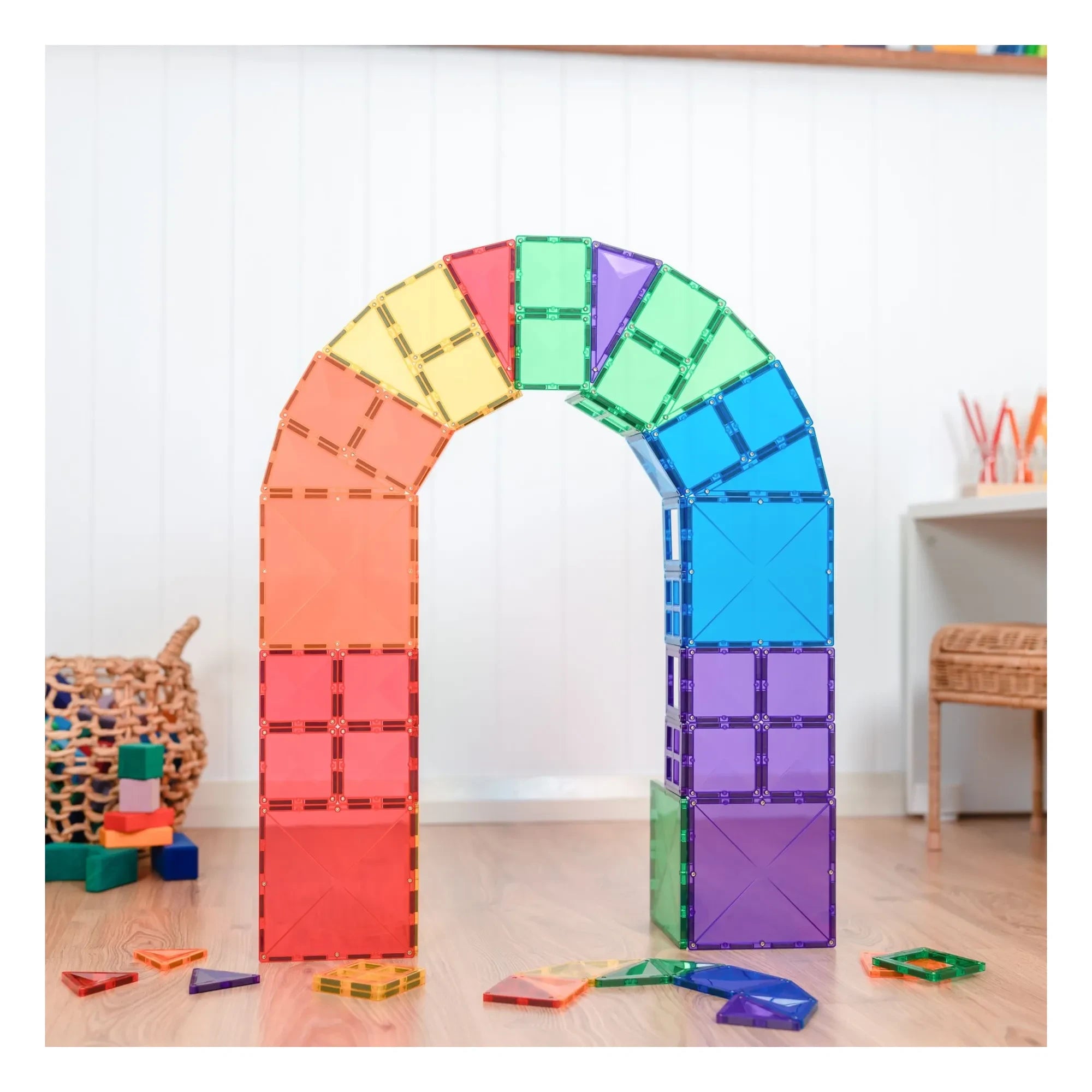 Connetix - Starter-Set - 60 Teile | Regenbogen