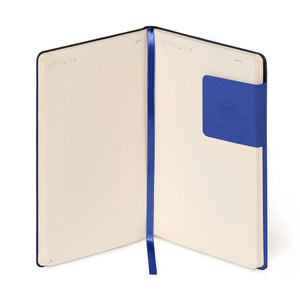 Legami - Notizbuch mit Blanko-Seiten und monochromem Softcover - Eklectic Blau - Mein Notizbuch