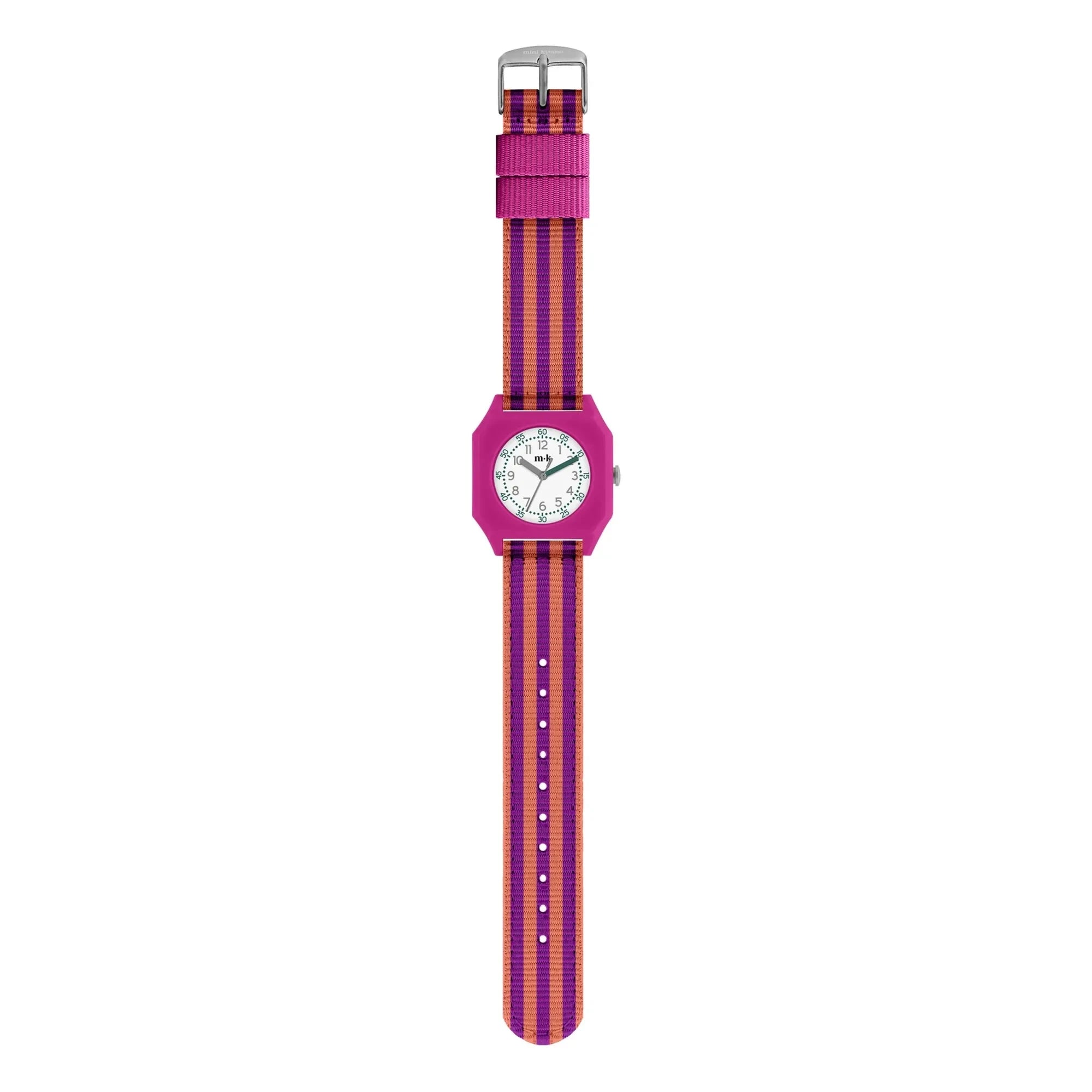 Mini Kyomo - Ruby Papaya Uhr | Fuchsia