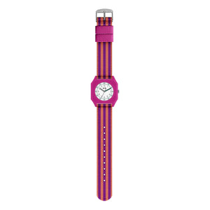 Mini Kyomo - Ruby Papaya Uhr | Fuchsia