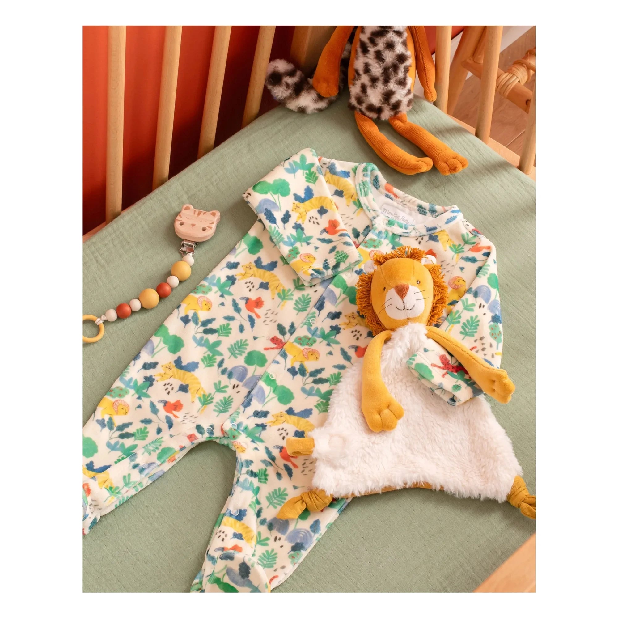 Moulin Roty - Doudou Löwe Mamba - Mawa Wald