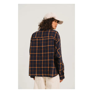 Sacrécoeur - Charlie scarf shirt | Lacivert