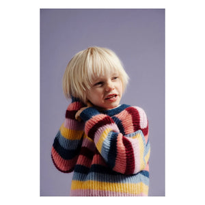 The New Society – Julia-Streifenpullover | Blau