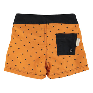 Piupiuchick - Herz Shorts Recycelte Faser | Camel