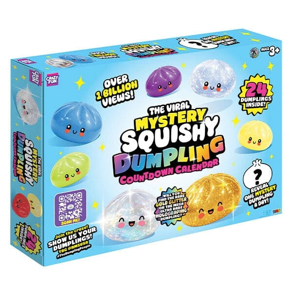 RMS - Gizemli 24lü Dumpling Buns Mini Squishy Sıkılabilir Oyuncak Seti