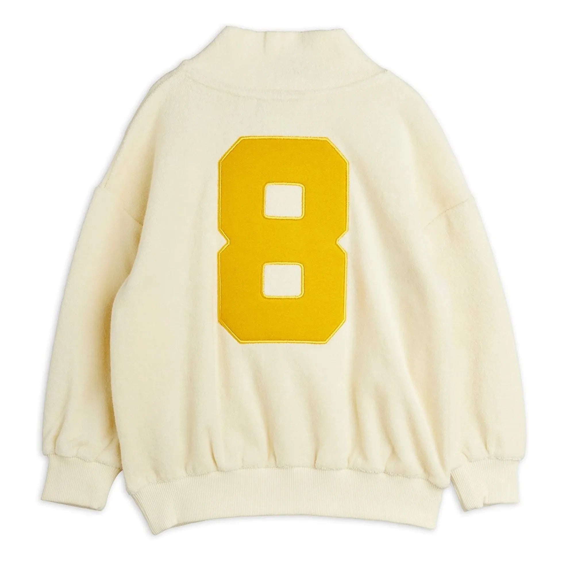 Mini Rodini - Alien City Bio-Baumwoll-Terry-Sweatshirt | Ecru