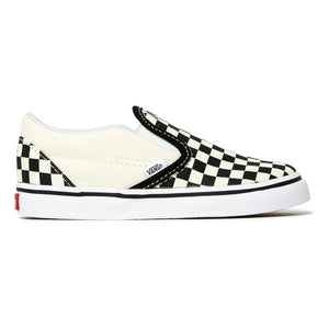 Vans - Checkerboard Classic Slip-On Schuhe | Weiß