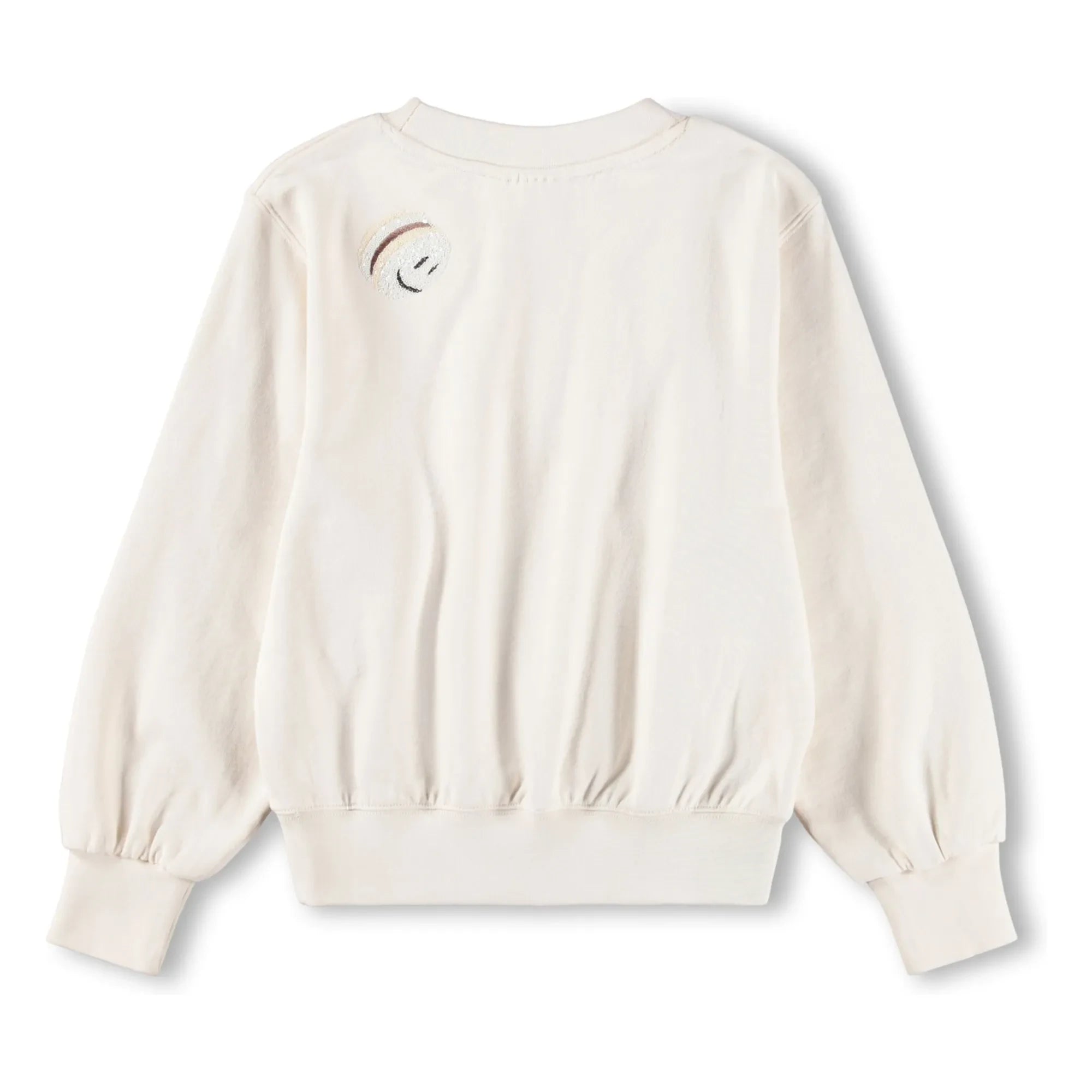 Molo - Sweatshirt Marge Macarons Bio-Baumwolle | Weiß