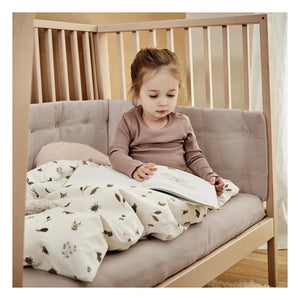 Leander - Spannbettlaken aus Bio-Baumwolle - 2er-Set | Beige