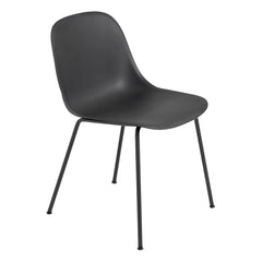 Muuto - Fiber Stuhl aus recyceltem Kunststoff | Schwarz