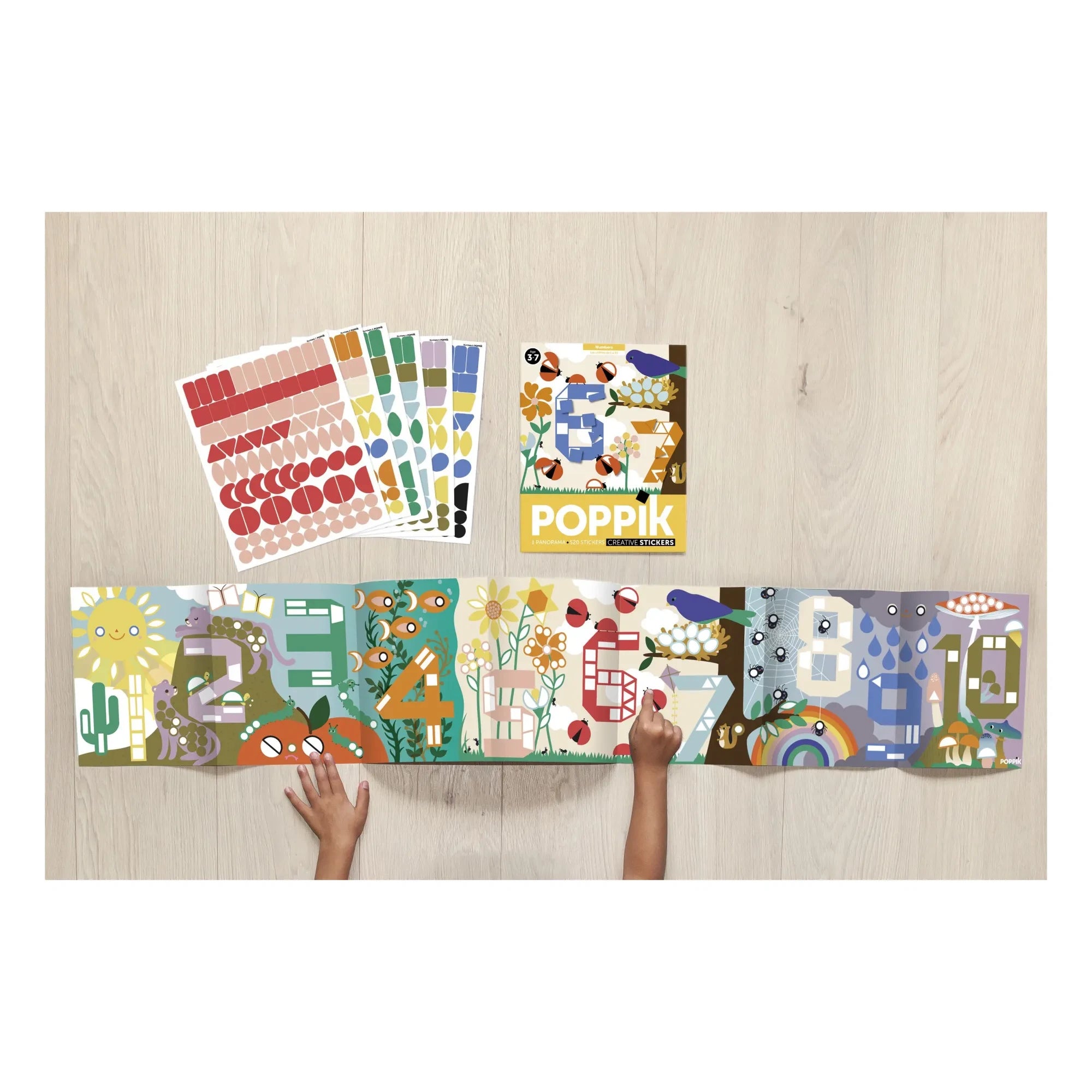 Poppik - Sayı Çıkartmaları ve Poster