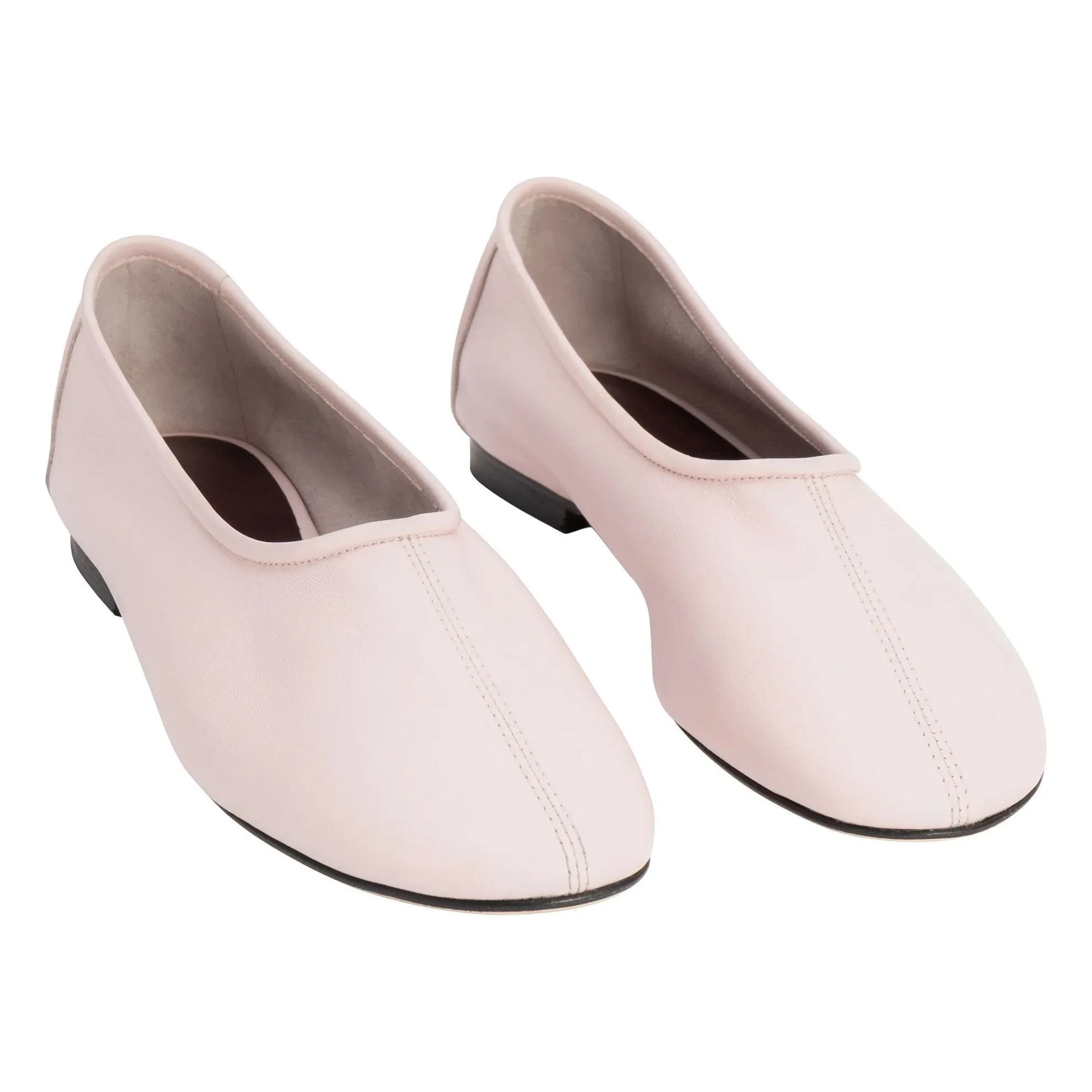BY FAR - Ballerinas Prudence Leder | Hellrosa
