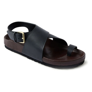 Soeur - Domani Ledersandalen | Schwarz