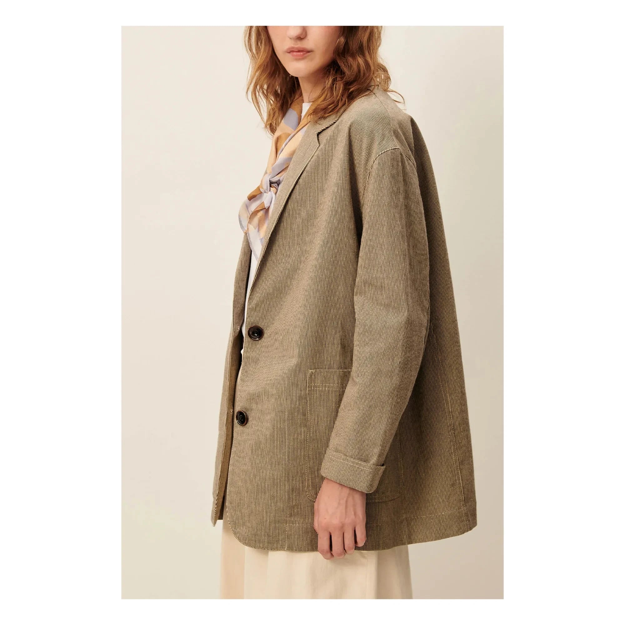 Sessùn – Trani Baumwolljacke | Grau