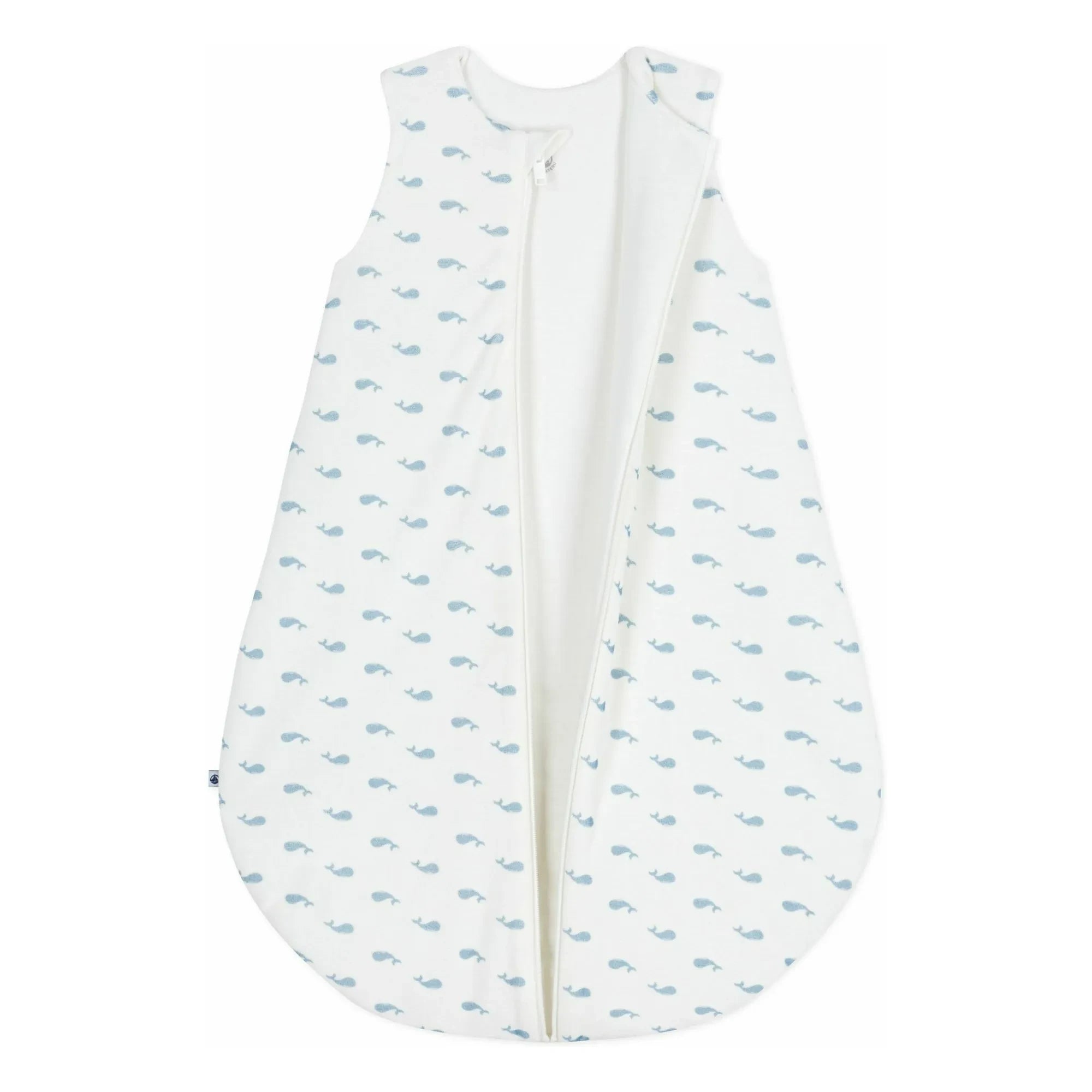 Petit Bateau – Wal-Schlafsack | Weiß