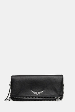 ZADIG&VOLTAIRE ROCK GRAINED LEATHER STUDS Deri Çanta