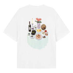 Les Deux - Cole Rundhals-T-Shirt Bio-Baumwolle | Braun