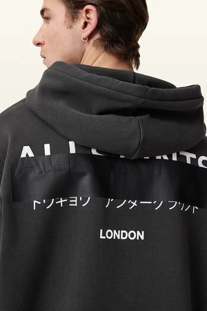 AllSaints Kırmızı Pamuklu Sweatshirt