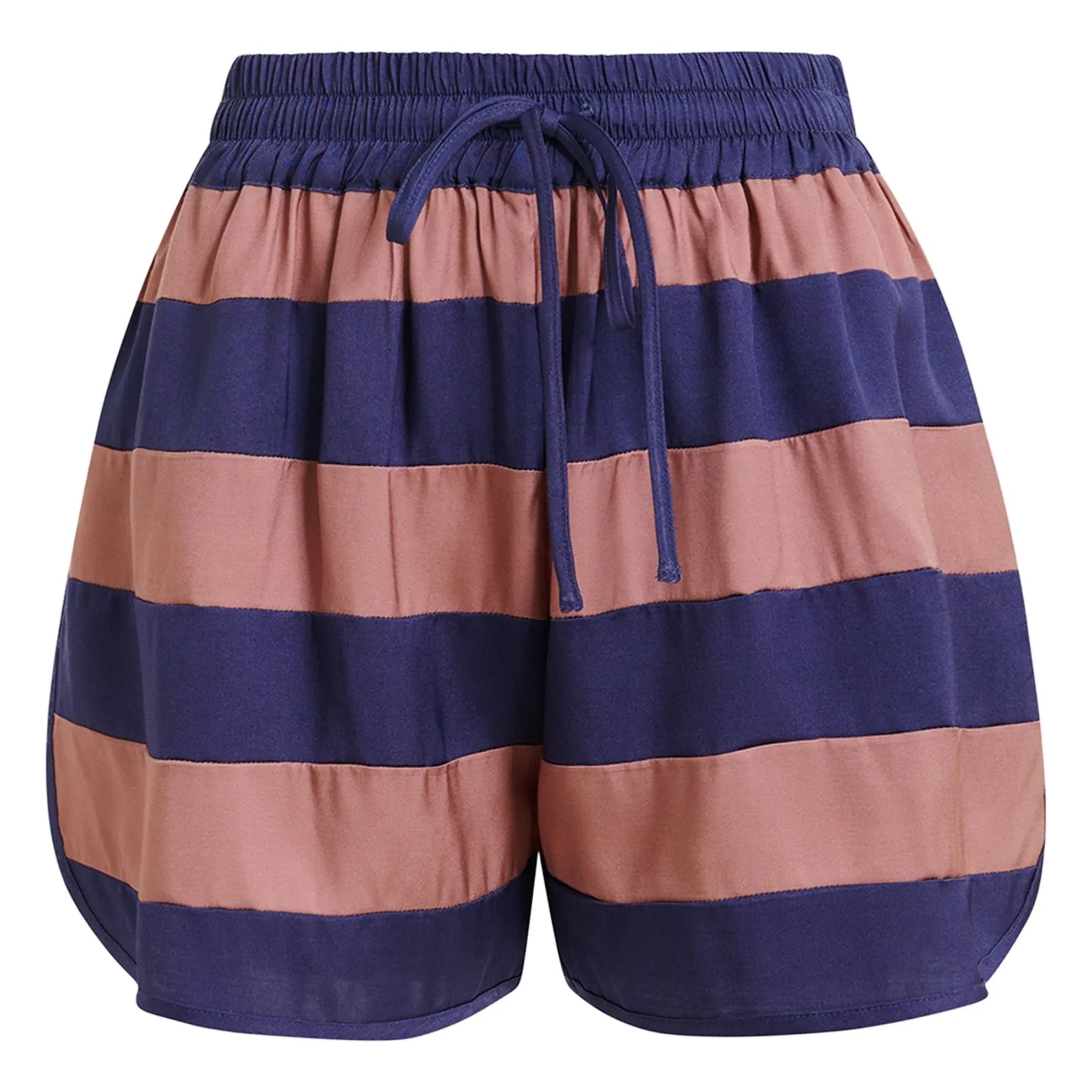 Essentiel Antwerp - Jalana Gestreifter Shorts | Mavi