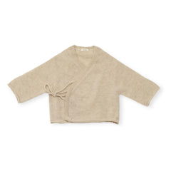 My Little Freckle - Bio Kaschmir Kimono Weste | Beige