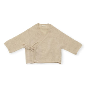 My Little Freckle - Bio Kaschmir Kimono Weste | Beige