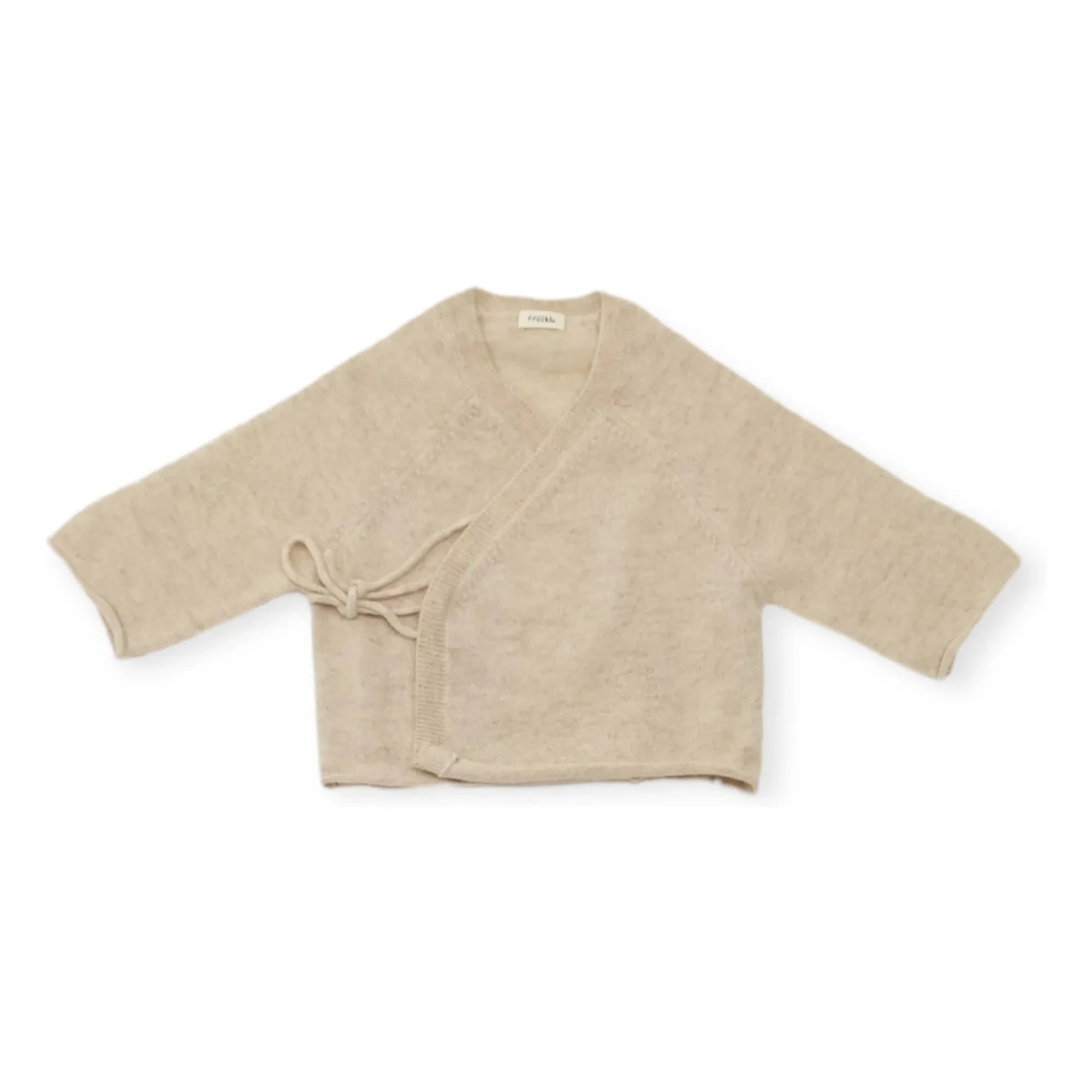 My Little Freckle - Bio Kaschmir Kimono Weste | Beige