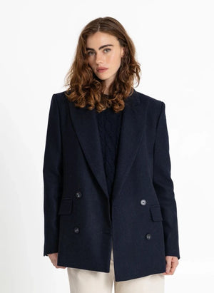 Smallable Woman - Camille Wolle Jacke | Dunkelblau