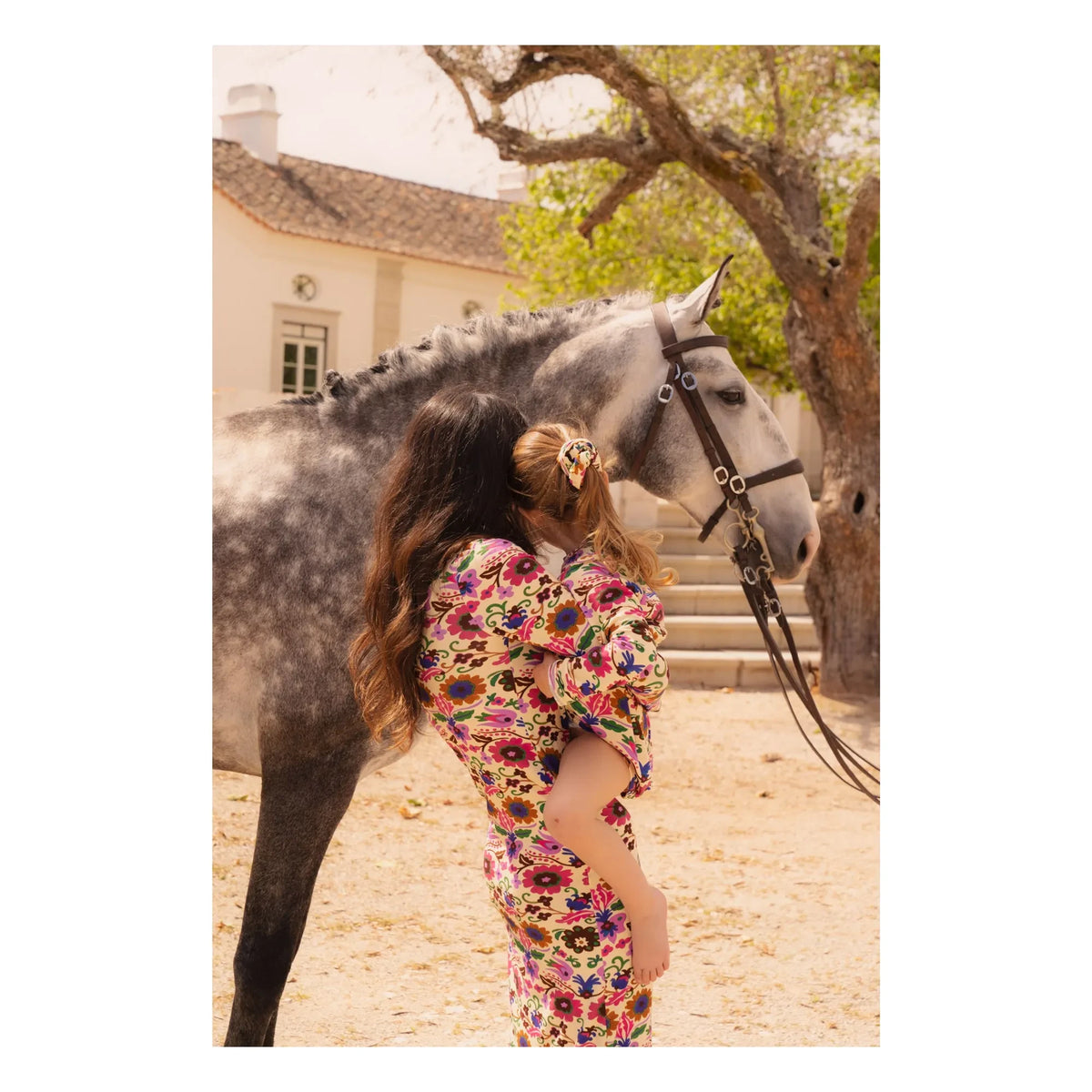 Paloma Kollektion - Thelma Mexico Flower Kleid - Damenbekleidung | Lila