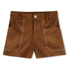 Zadig & Voltaire - Shorts mit Nietentaschen | Braun