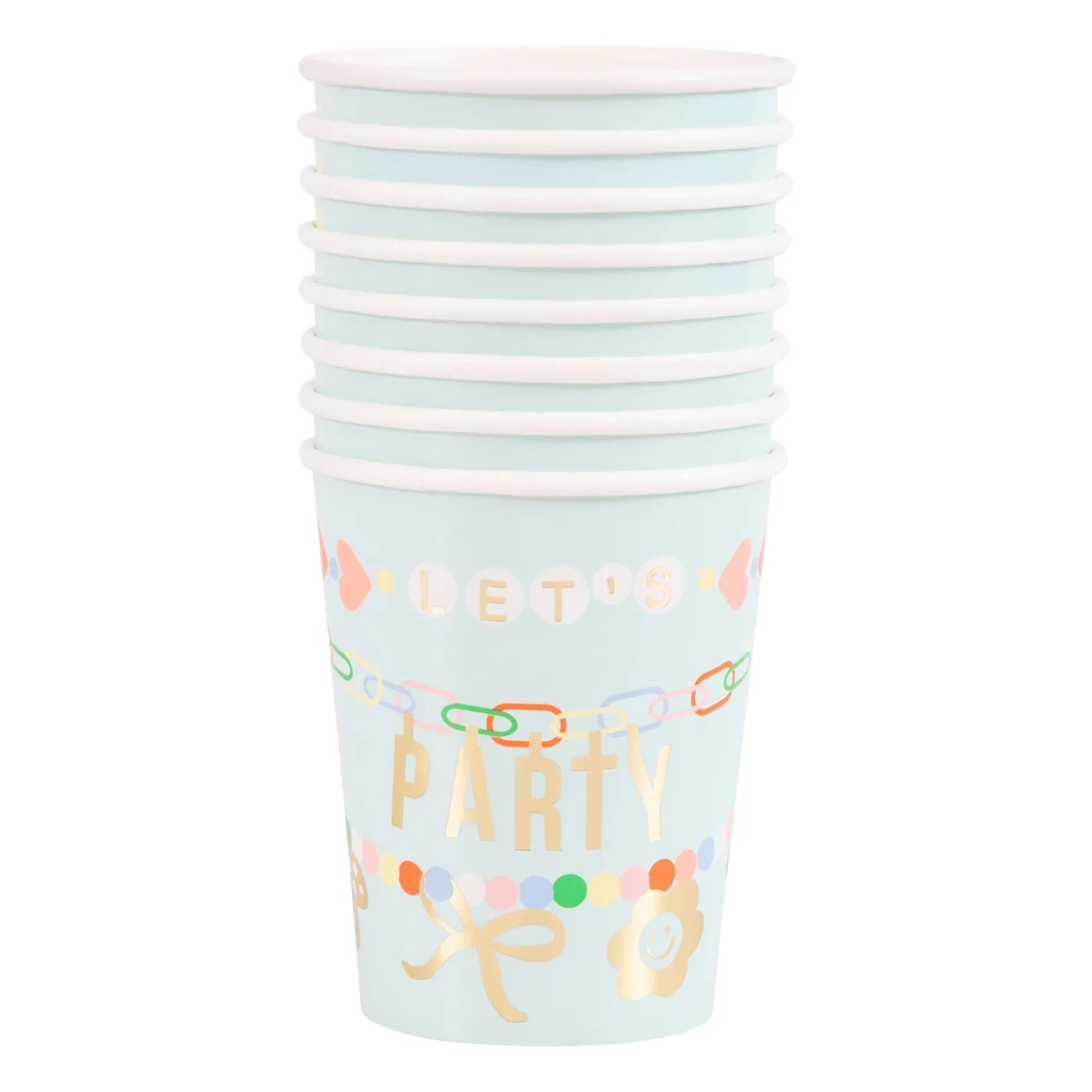 Meri Meri - Charm Party Becher - 8er Set