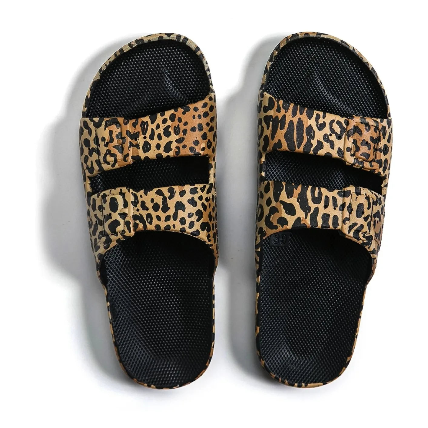 Freedom Moses - Fierce Leopard Sandalen | Schwarz