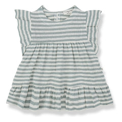 1+ in the family - Canadell Leinenkleid | Aquamarin