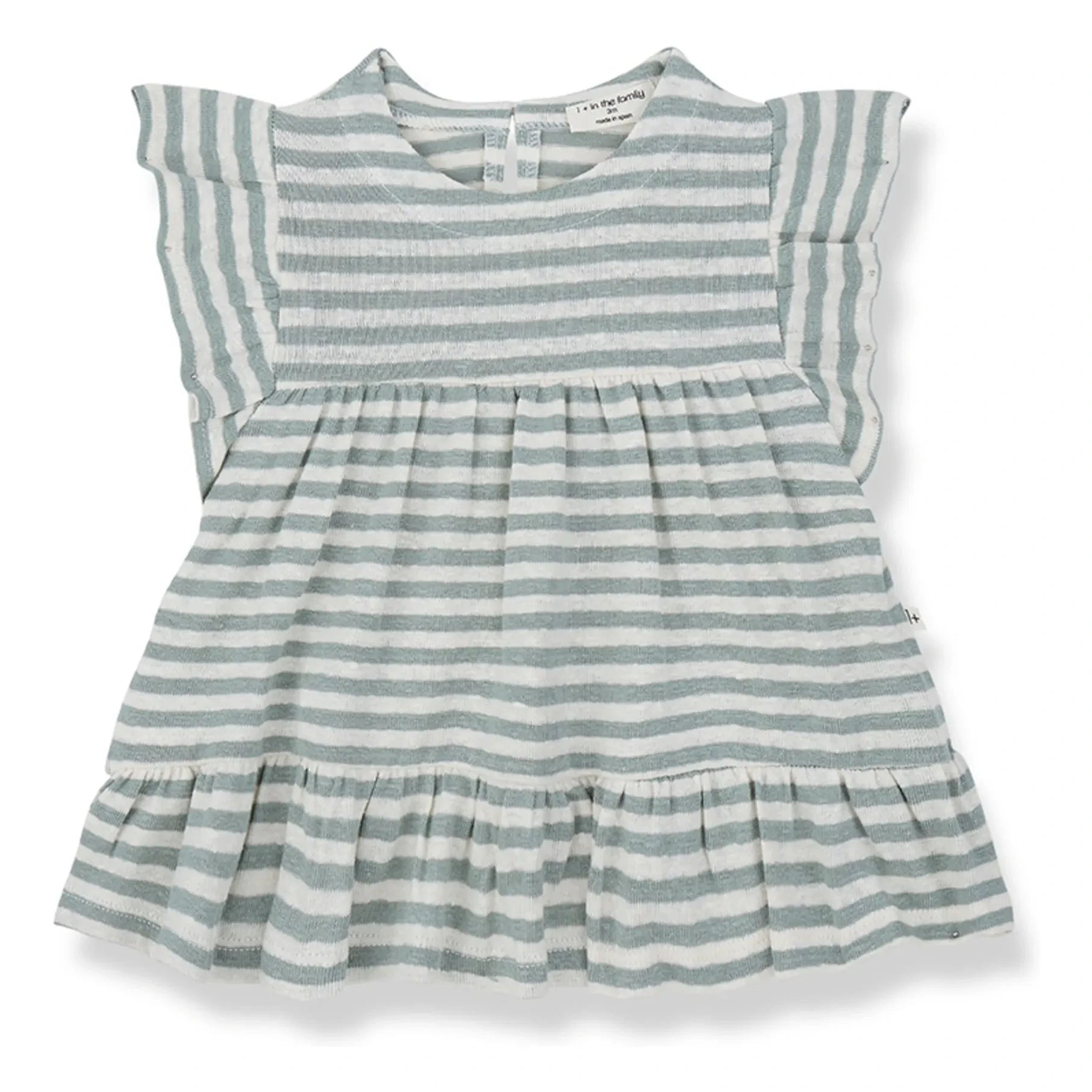 1+ in the family - Canadell Leinenkleid | Aquamarin