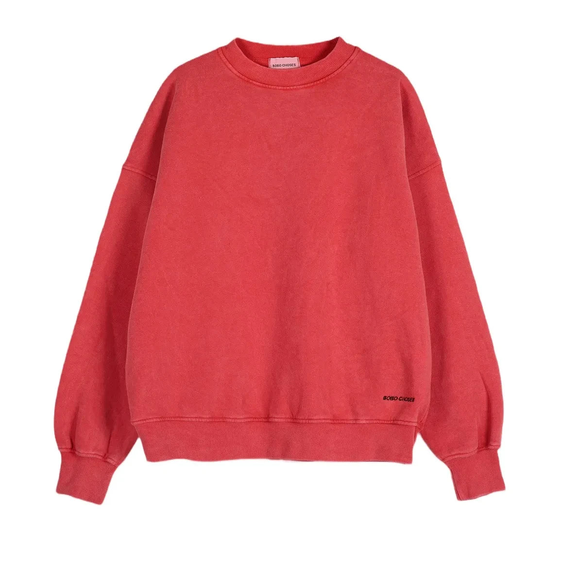 Bobo Choses – Hidden Monster Sweatshirt aus Bio-Baumwolle | Rot