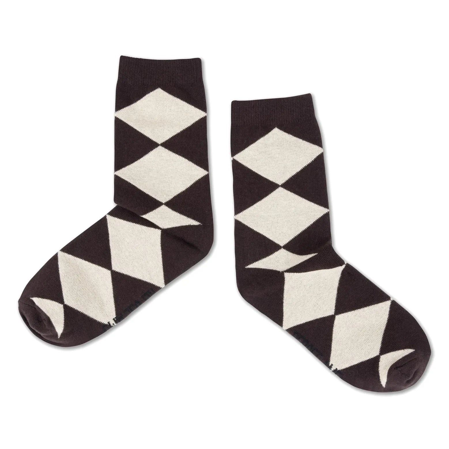 Repose AMS - Harlequin Socks | Kahverengi