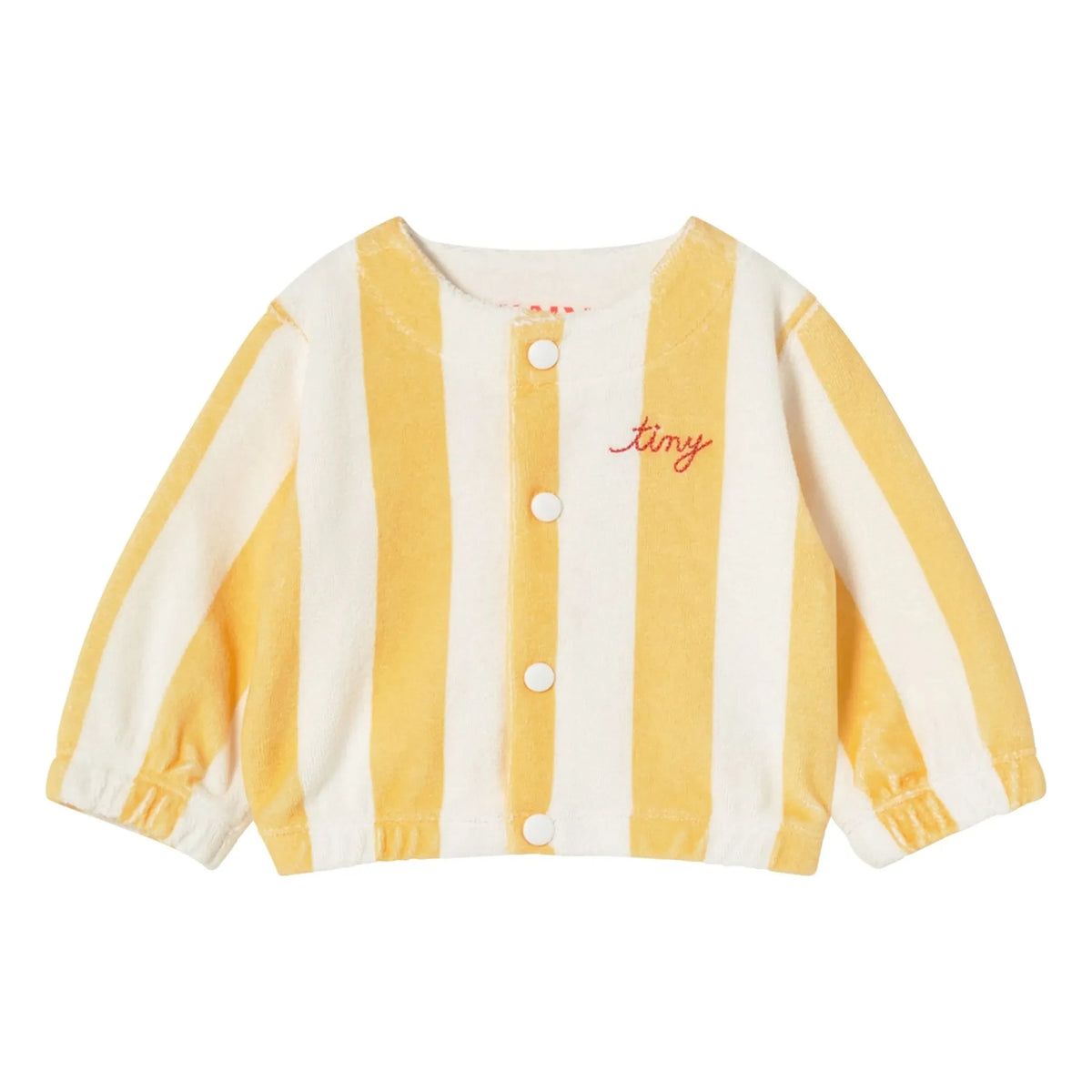 Tinycottons - Gestreiftes Sweatshirt aus Bio-Baumwolle | Gelb
