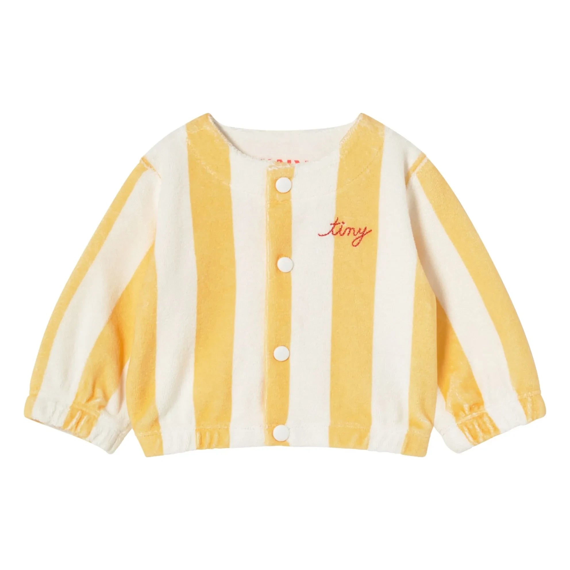 Tinycottons - Gestreiftes Sweatshirt aus Bio-Baumwolle | Gelb