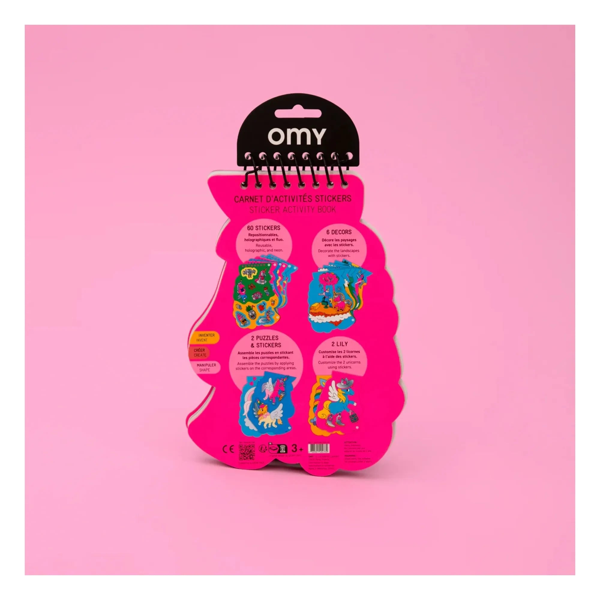 Omy - Lily Sticker-Aktivitätsbuch