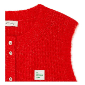 American Vintage - East Laine Strickjacke | Rot
