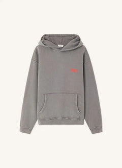 American Vintage - Plizzy Kapüşonlu Sweatshirt | Koyu Gri